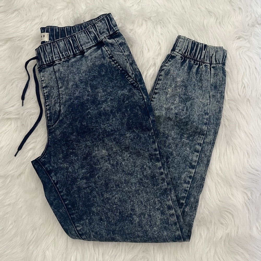 Bullhead Denim Co. Women’s Acid Wash Jogger Pants Size S